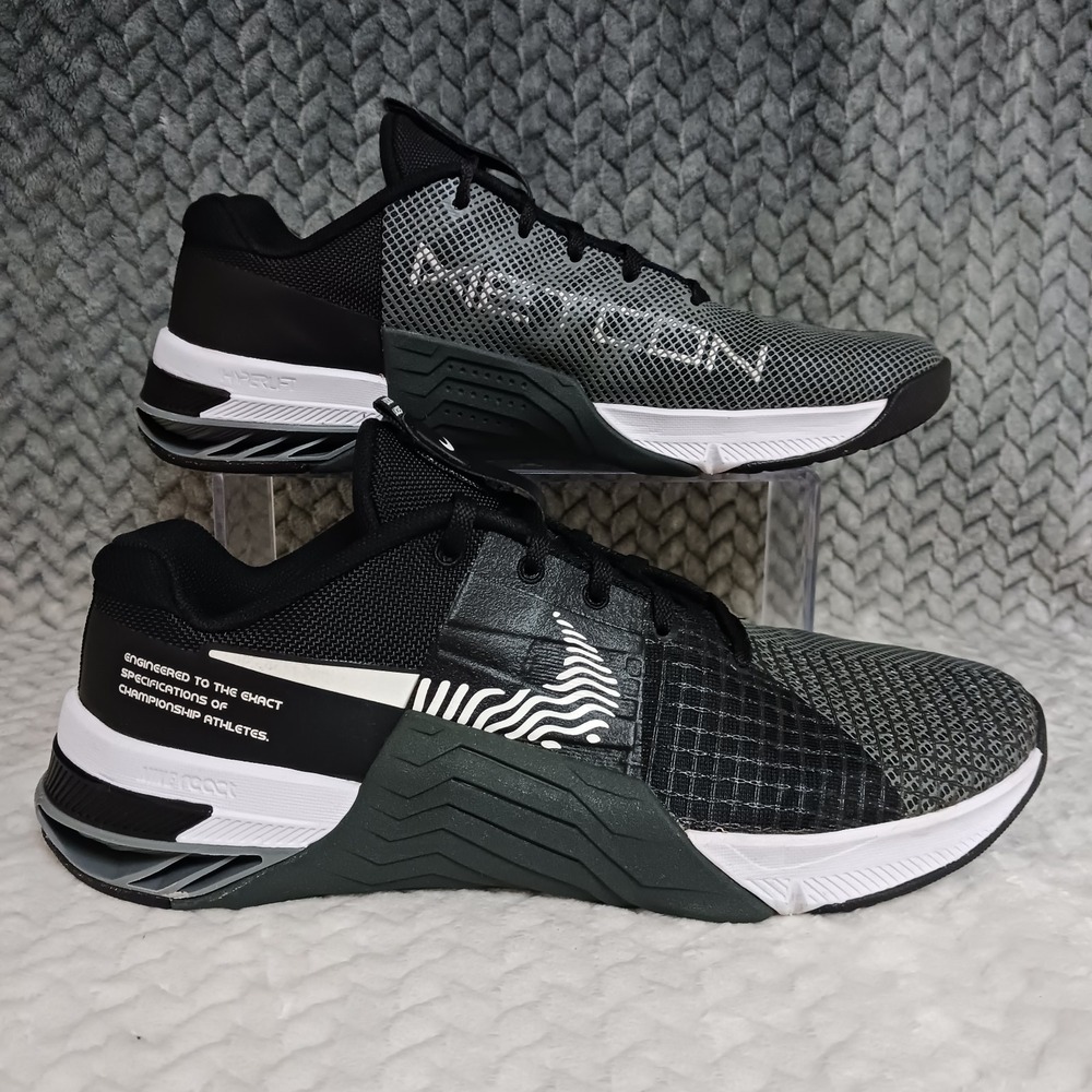 Nike Metcon 8 Dark Smoke Grey Men's Workout Cross Training Sneakers Shoes Size 9